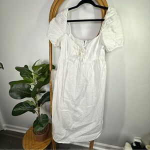 Wilfred White Linen Dress sz 8
